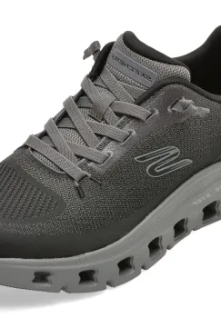 Pantofi sport SKECHERS negri, 233132, din material textil imagine