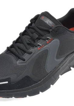 Pantofi sport SKECHERS negri, 233256, din material textil imagine