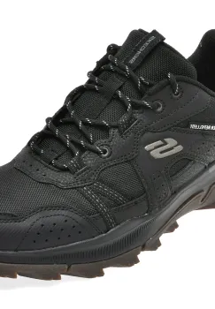 Pantofi sport SKECHERS negri, 237790, din material textil si piele naturala imagine