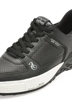 Pantofi sport SKECHERS negri, 251170, din piele naturala imagine