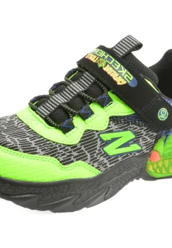 Pantofi sport SKECHERS negri, 400617L, din material textil imagine