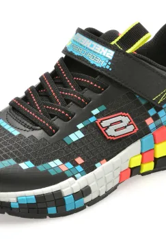 Pantofi sport SKECHERS negri, 402182L, din material textil imagine