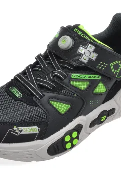Pantofi sport SKECHERS negri, 402277L, din material textil imagine