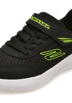 Pantofi sport SKECHERS negri, 405084L, din material textil imagine