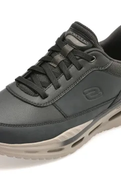 Pantofi sport SKECHERS negri, ARCH FIT ORVAN , din piele naturala imagine
