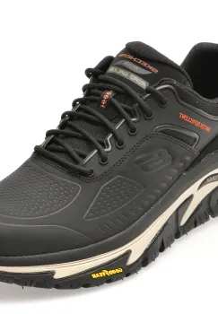 Pantofi sport SKECHERS negri, ARCH FIT ROAD WALKER, din piele ecologica imagine