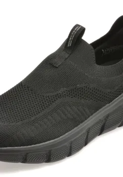 Pantofi sport SKECHERS negri, BOBS B FLEX, din material textil imagine