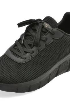 Pantofi sport SKECHERS negri, BOBS B FLEX, din material textil imagine