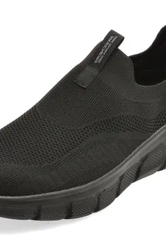 Pantofi sport SKECHERS negri, BOBS B FLEX, din material textil imagine