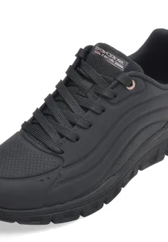 Pantofi sport SKECHERS negri, BOBS B LITE, din piele ecologica imagine