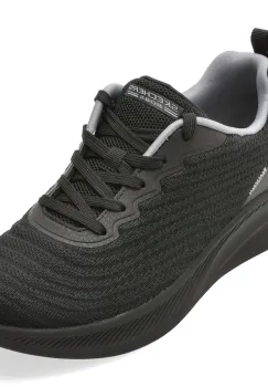 Pantofi sport SKECHERS negri, BOBS MODA FLEX, din material textil imagine