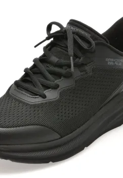 Pantofi sport SKECHERS negri, BOBS SKILLZ, din material textil imagine
