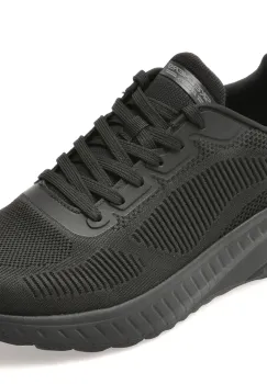 Pantofi sport SKECHERS negri, BOBS SQUAD CHAOS, din material textil imagine