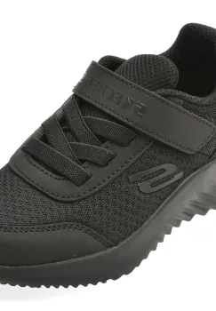 Pantofi sport SKECHERS negri, BOUNDER, din material textil imagine