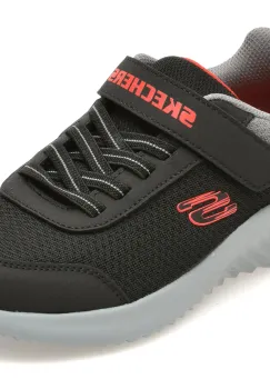 Pantofi sport SKECHERS negri, BOUNDER, din material textil imagine