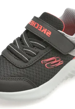 Pantofi sport SKECHERS negri, BOUNDER, din material textil imagine