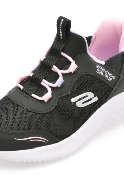 Pantofi sport SKECHERS negri, BOUNDER, din material textil imagine