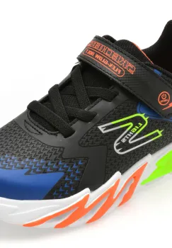 Pantofi sport SKECHERS negri, FLEX-GLOW BOLT, din material textil imagine