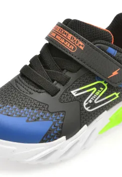 Pantofi sport SKECHERS negri, FLEX-GLOW BOLT, din material textil imagine
