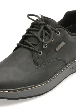 Pantofi sport SKECHERS negri, GARLAN, din piele ecologica imagine