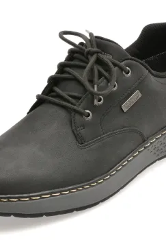Pantofi sport SKECHERS negri, GARLAN, din piele ecologica imagine
