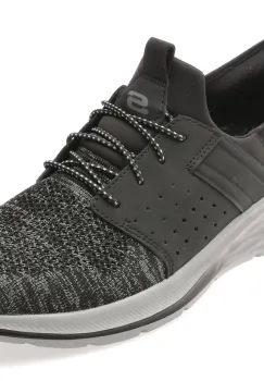 Pantofi sport SKECHERS negri, GARNER, din material textil imagine