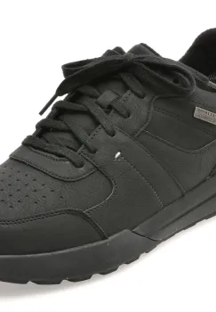 Pantofi sport SKECHERS negri, NETSON, din piele ecologica imagine