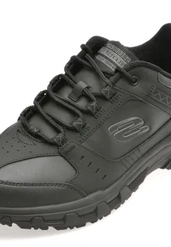 Pantofi sport SKECHERS negri, OAK CANYON, din piele ecologica imagine