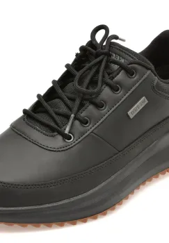 Pantofi sport SKECHERS negri, PARNELL, din piele naturala imagine