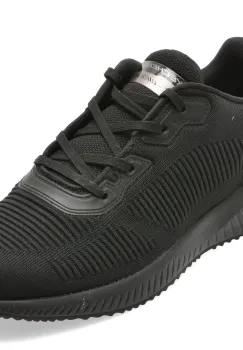 Pantofi sport SKECHERS negri, SQUAD, din material textil imagine