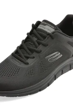 Pantofi sport SKECHERS negri, TRACK, din material textil imagine