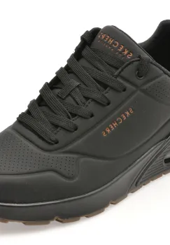 Pantofi sport SKECHERS negri, UNO, din piele ecologica imagine