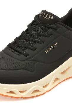 Pantofi sport SKECHERS negri, UNO GLIDE-STEP, din piele ecologica imagine