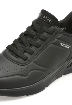 Pantofi sport SKECHERS negri, UNO LITE, din piele ecologica imagine