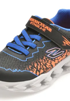 Pantofi sport SKECHERS negri, VORTEX 2.0, din piele ecologica imagine