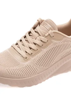 Pantofi sport SKECHERS nude, 117209, din material textil imagine