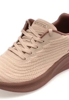 Pantofi sport SKECHERS nude, 117731, din material textil imagine