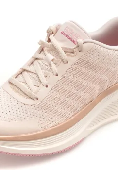 Pantofi sport SKECHERS nude, 129008, din material textil imagine