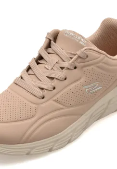 Pantofi sport SKECHERS nude, BOBS B FLEX LO, din piele ecologica imagine