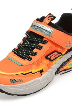 Pantofi sport SKECHERS portocalii, MEGA-CRAFT 4K, din material textil imagine