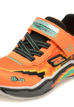 Pantofi sport SKECHERS portocalii, MEGA SCENE, din material textil imagine
