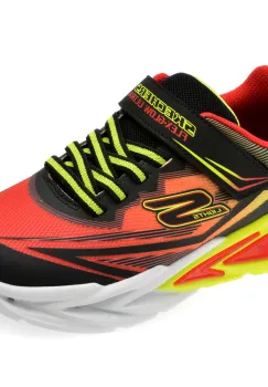 Pantofi sport SKECHERS rosii, FLEX-GLOW ULTRA, din material textil imagine