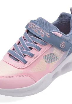 Pantofi sport SKECHERS roz, SOLA GLOW, din material textil imagine