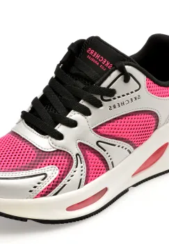Pantofi sport SKECHERS roz, UNO EGO, din material textil imagine