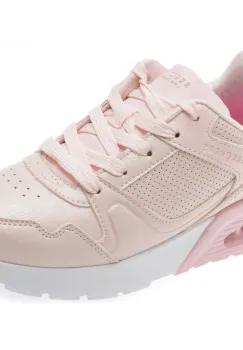 Pantofi sport SKECHERS roz, UNO LITE 2.0, din piele ecologica imagine