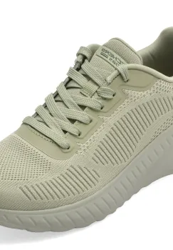 Pantofi sport SKECHERS verzi, BOBS SQUAD CHAOS, din material textil imagine