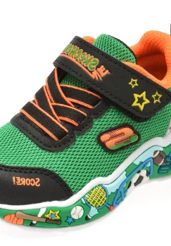 Pantofi sport SKECHERS verzi, PLAY SCENE, din material textil imagine