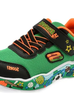 Pantofi sport SKECHERS verzi, PLAY SCENE, din material textil imagine