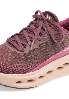 Pantofi sport SKECHERS visinii, MAX CUSHIONING GLIDE-STEP, din material textil imagine