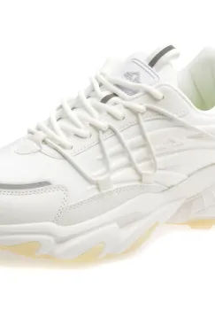 Pantofi sport TEPOR albi, TP62, din material textil imagine